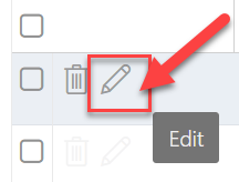 A red arrow pointing to a pencil in a box

Description automatically generated