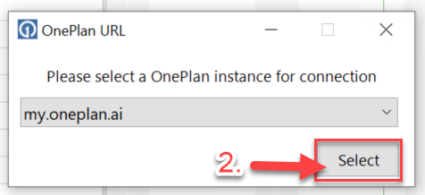OnePlan Connector Settings – OnePlan Support provided by PPM Works